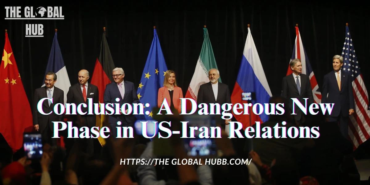 Conclusion: A Dangerous New Phase in US-Iran Relations